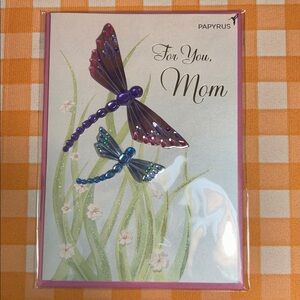 “For you, Mom” Mother's Day Papyrus card